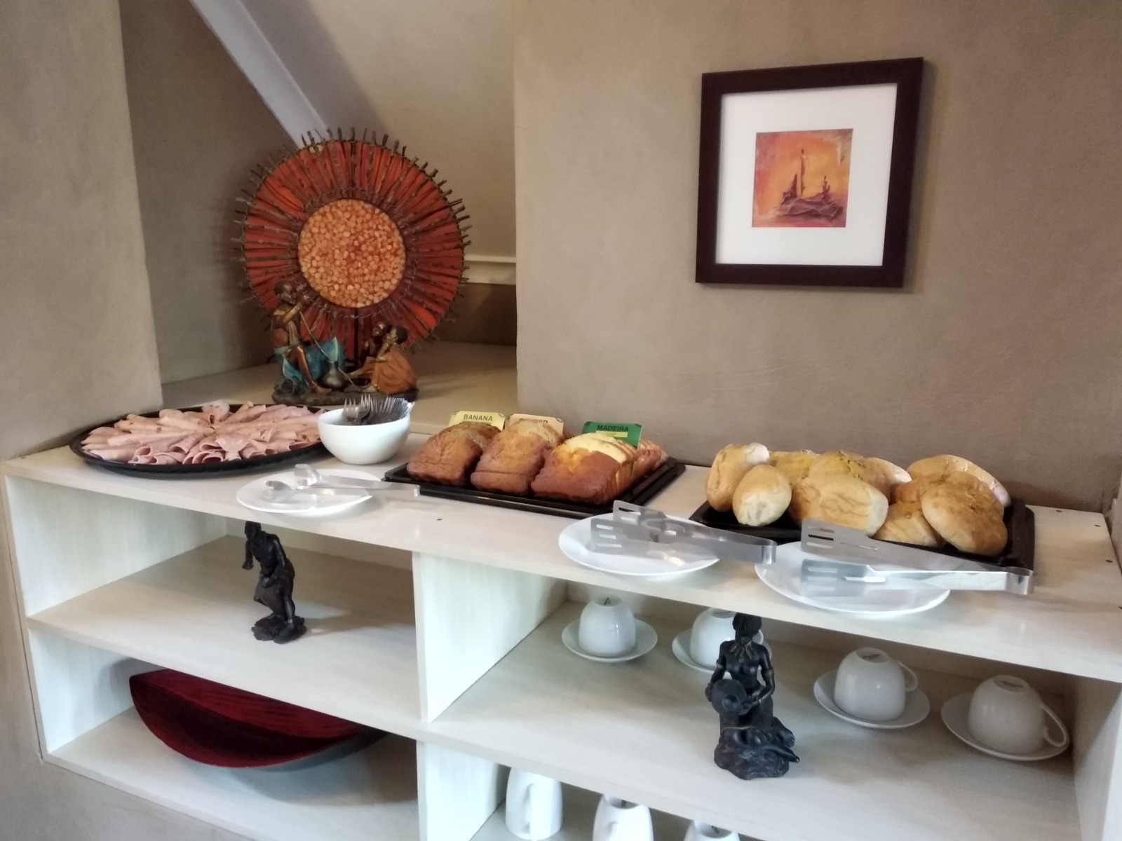 Fresh breakfast selection